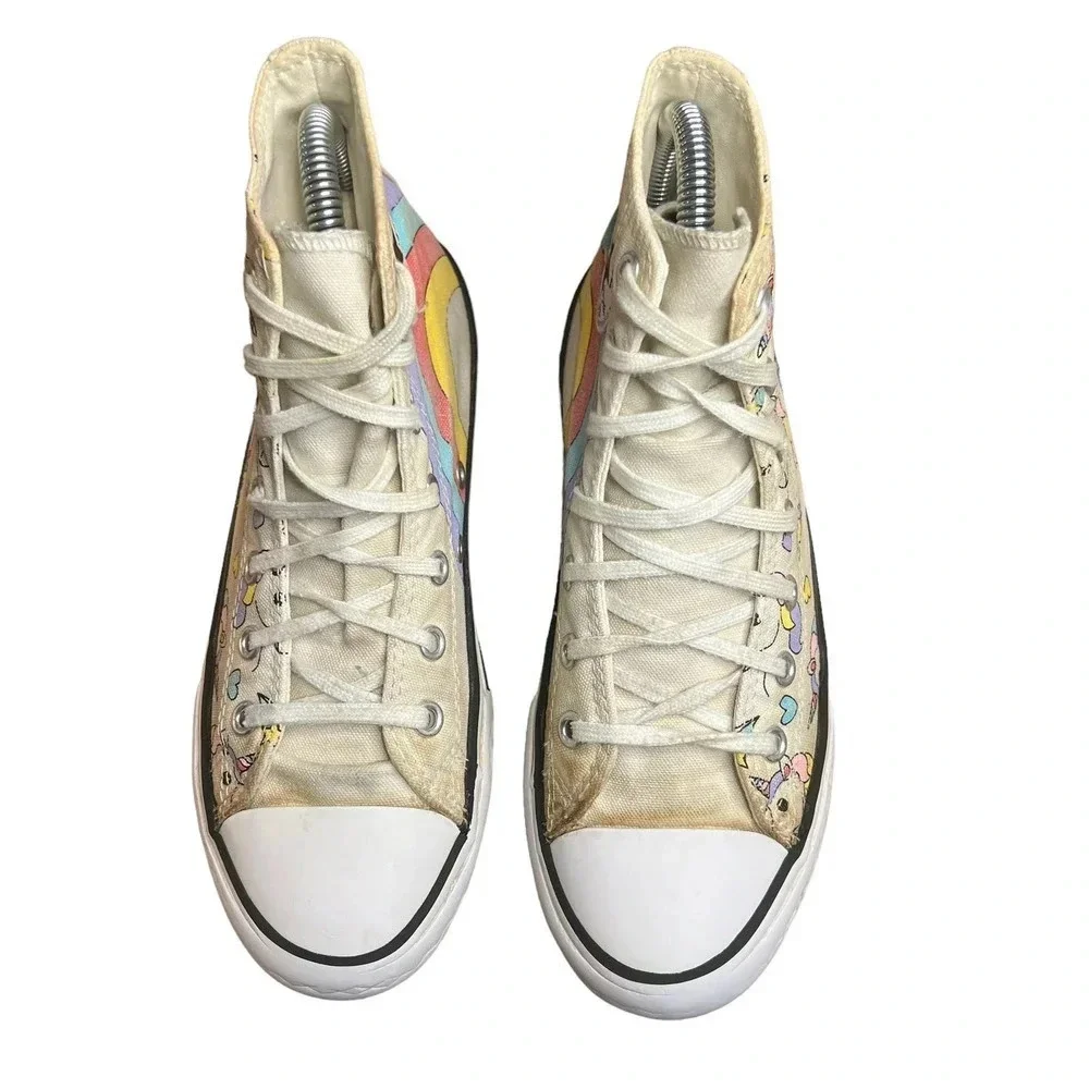 Converse Chuck‎ Taylor All Star Hi Unicorn (GS) Lace Up Sneakers Youth Size 3.0